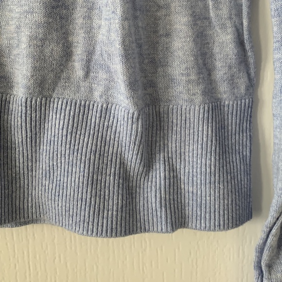 NWT LOFT 100% Cotton V-neck Long Sleeves Knit Cardigan Sweater - Picture 6 of 12